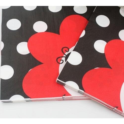 Ynaayu 20pcs/set Beatles Paper Napkins Cute Animal Napkin Disposable Tableware For Event Party Decoration