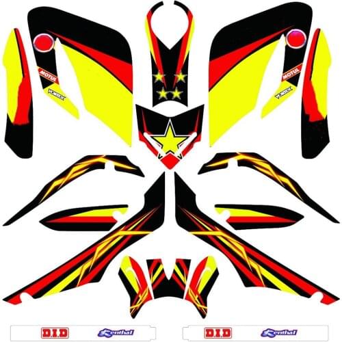 For Yamaha SEROW 250 2005 2006 2007 2008 2009 2010 2011 2012 2013 2014 2015 2016 2017 Motorcycle 3M Stickers Graphics Decals kit