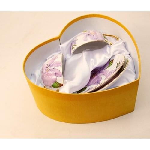 European High-grade bone china Coffee Cup Set British Afternoon teacup Set Elegant porcelain tea cup saucer pot Wedding Gift