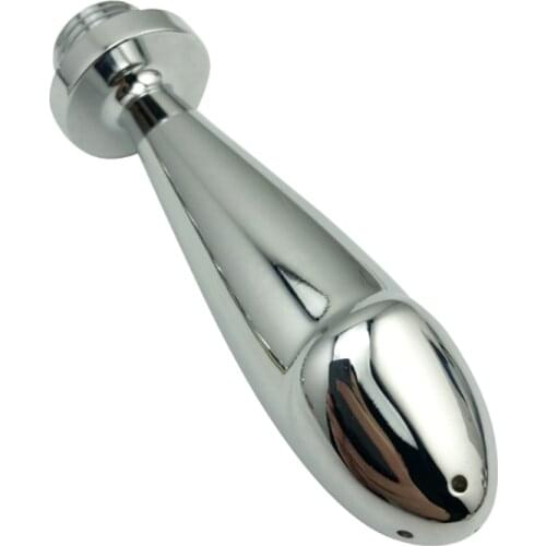 Simulation Penis Enema Cleaning Flusher Stainless Steel Insert Washing Personal