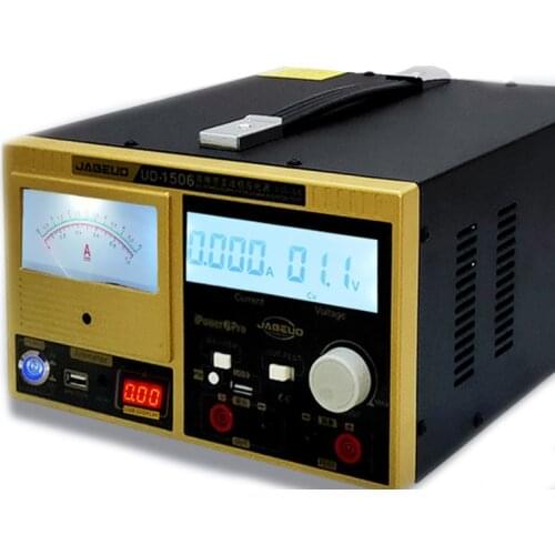 JABE UD-1506 220V 6A High Precision DC Power Supply Adjustable Digital Regulated PowerFor Linear Notebook Mobile Phone Repair