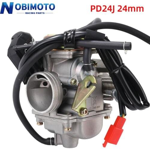 Motorcycle Carburetor GY6 125cc 150cc Carb Fit For BAJA 125cc PD24J Scooter ATV Go Kart Scooter Moped Moto parts Carburateur