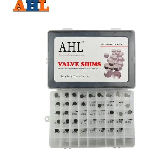 AHL Adjustable Valve Shim 7.48mm Complete Valve Shim Refill Kits Hotcam For Honda CBR1100XX CBR1100 XX Super Blackbird 1997-2003