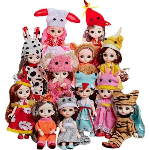 House Play Doll Zodiac Costume Plastic Baby Doll Dress Fashion Casual Wear Handmade Girls Dolls With Clothes Dolls Accessories