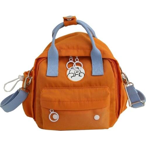 Girls Small Backpacks Animal Pattern Waterproof Backpacks Women Simple Mini Cute Multifunction Shoulder School Crossbody Bags