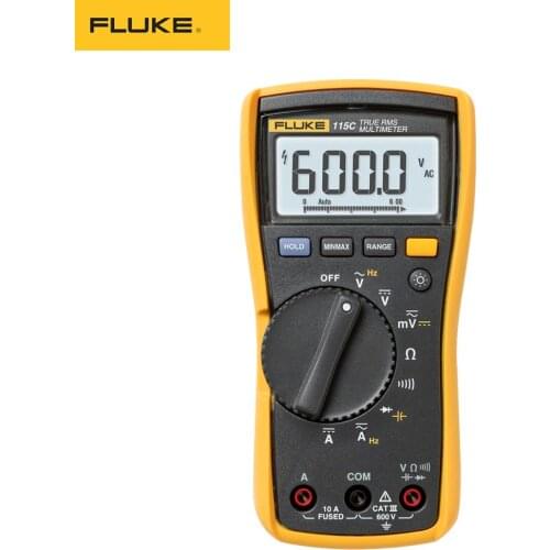 Fluke 115 115C True RMS Multimeter Tester Digital Multimeter profession Portable Digital Tester