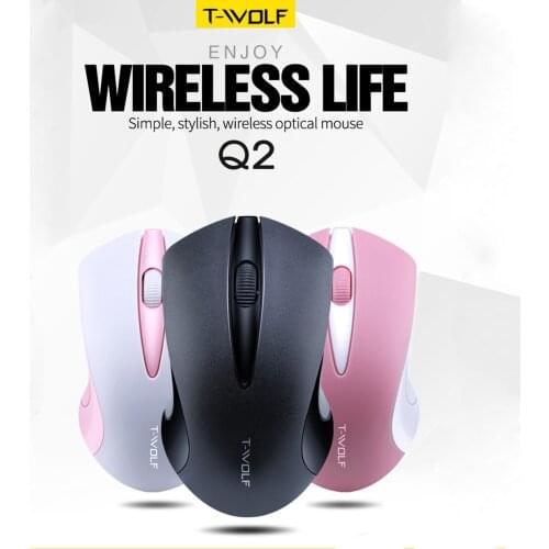 Wireless Mouse Computer Mouse Gamer Ergonomic Notebook Desktop PC Mause Ergonomic 1200DPI 3Keys Gaming Mouse For PC Laptop Games