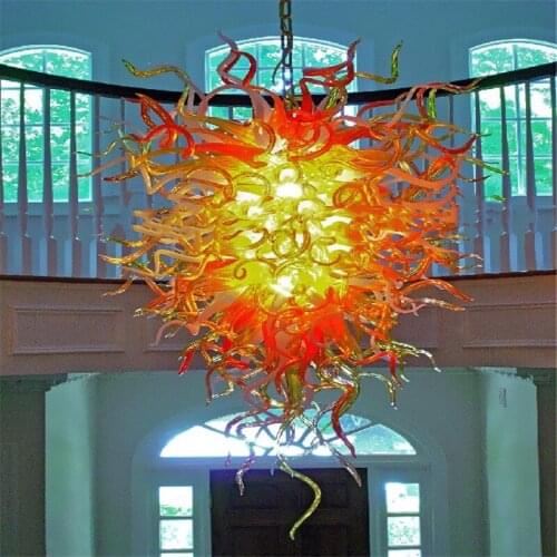 New Design Glass Decor Luxury Crystal Modern Chandelier Luxury Murano Glass Crystal Chandelier for Hotel