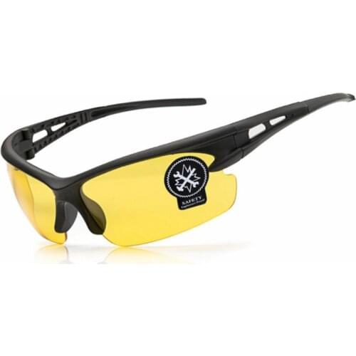 ROBESBON outdoor sport fishing cycling glasses eyewear bike sunglasses for men women UV400 protection.Yellow Night Market