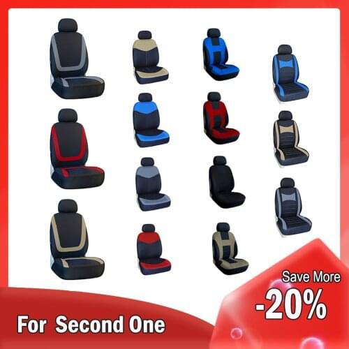 Universal Front Car Seat Covers Two (one-piece) Custom Printed Front Protectors Accessories Cushion Car Accessories Dog Kit