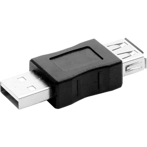 USB 2.0 Male (Type A) to USB Female (Type A) Connector, USB Female to USB Male Converter Adapter for mobile phone