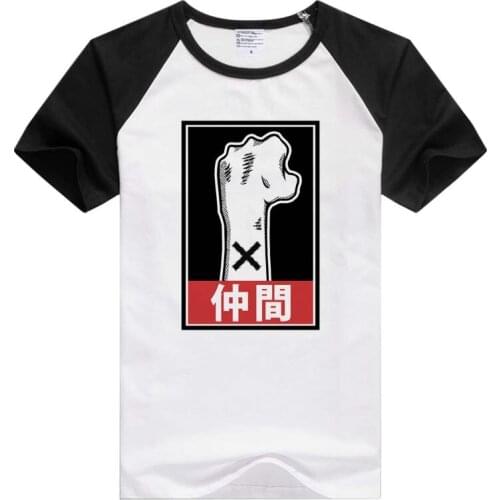 We are Nakama short sleeve casual Men Women T-shirt Comfortable Tshirt Cool Print GA719