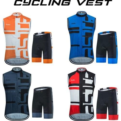 Chaleco Ciclismo Men Cycling Vest Keep Dry and Warm Sleeveless Bike Bicycle Jersey Windproof Cycling Clothing Gilet Set Spexcel