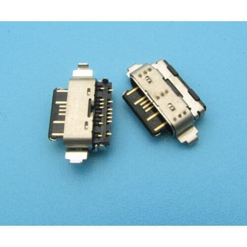 100pcs For Nokia 7 plus 7+ TA-1049 1055 1062 USB Charge Port Charging Jack Connector Dock Socket Plug