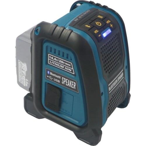 18V 6.0AH li-ion battery CordlessBluetooth Job Site Speaker For Makita Milwaukee 14.4v 18V 20V Battery bl1860