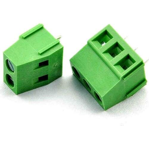 50PCS/Lot KF128-3P KF128 3Pin DG128 5.0MM 300V 10A 3P screw Terminal Block connector