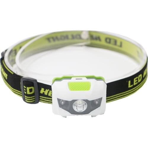 600lm Waterproof R3+2LED 3*AAA Headlamp Headlight Fishing Camping Riding Outdoor Lighting Head Lamp 4 Modes Mini Healamp