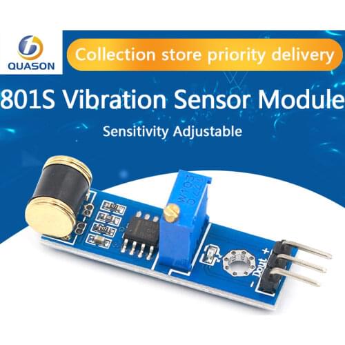 801S Vibration Sensor Vibration Module Analog Output Sensitivity Adjustable
