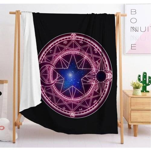Astrolabe pink luxury animal crossing fabric blanket for bed custom photo weighted tapestry throw h fuzzy blanket 2