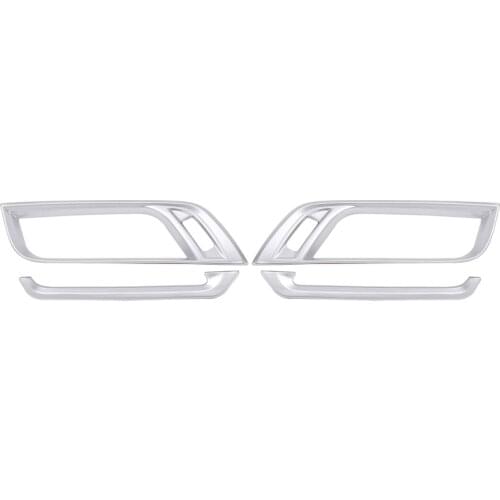 Car ABS Chrome Side Air Conditioning Vent Outlet Cover Trim for -BMW X1 2016-2020