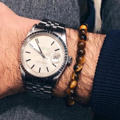 Tiger Eye Stone Beads Bracelet Men Bileklik Jewelry Bracelets For Women Pulseira Bijoux Armband Mens Accesorios Moda Hombre 2019