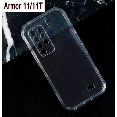 Armor 11 Case For Ulefone Armor 11T 5G Soft Silicone Phone Back Cover On Ulefone Armor 11 Fine Hole Camera Protection Case Shell