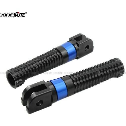 CNC Front Rests Pedal For KAWASAKI ZX10R ZX-10R 2008-2015 / ZX6R ZX-6R 2009-2020 Motorcycle Rider Foot Pegs Footrest Adapter