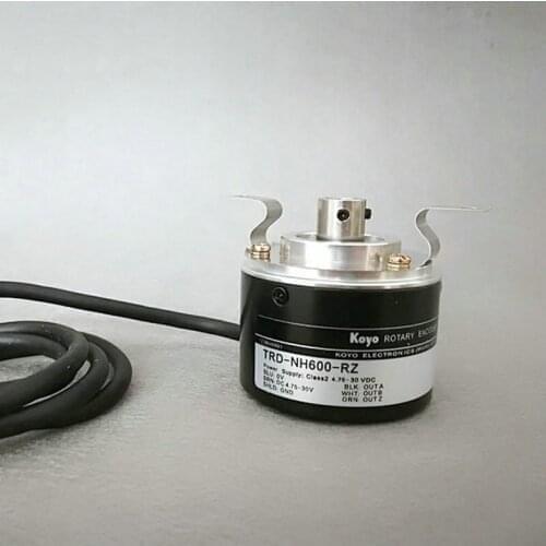 TRD-NH600-RZ Dust proof hollow shaft encoder 600 P/R pulse incremental roatry encoder IP50