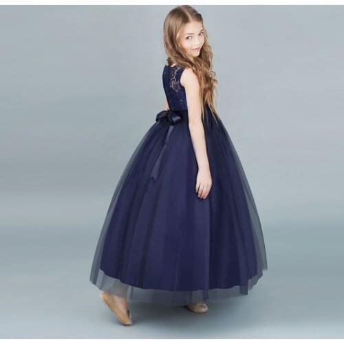 Summer Flower Girl Dress Ball gowns Kids Dresses For Girls Party Princess Girl Clothes For 5 6 8 12 14 Year Birthday Party Dress