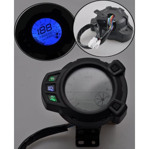 Motorcycle 12V LCD Digital Display Speedometer Tachometer Odometer For Yamaha RXM BWS 125