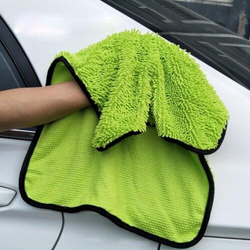 40*60cm Car Wash Towel Cleaning Tool Ultra Soft Microfiber Cloth Auto Care Detailing Car Window Washing For Car Wax Polish