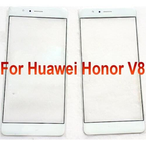 A+Quality For Huawei Honor V8 Touch Screen Digitizer TouchScreen Glass panel For Huawei Honor V 8 Without Flex Cable Replacement