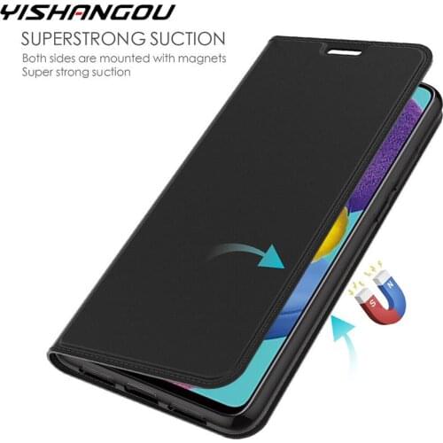 Slim Magnetic Flip Leather Book Wallet Case For Samsung A52 A72 A32 A12 A51 A71 A50 A70 S21 S20 FE Note20 Ultra S10 Plus Funda
