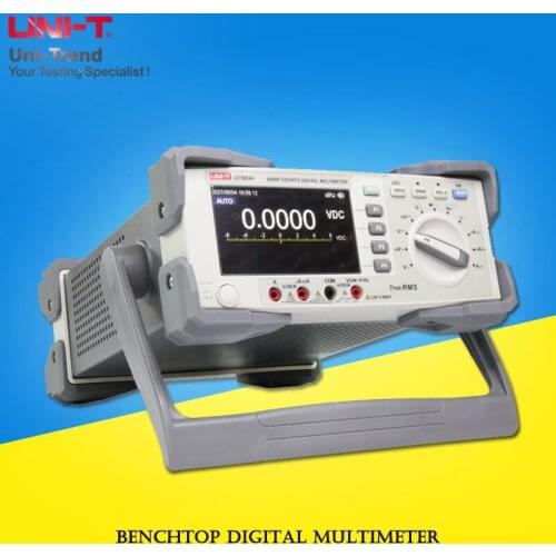 UNI-T UT804+ True RMS Benchtop Digital Multimeter Automatic Range Electronic Repair Universal Meter/Temperature Meter