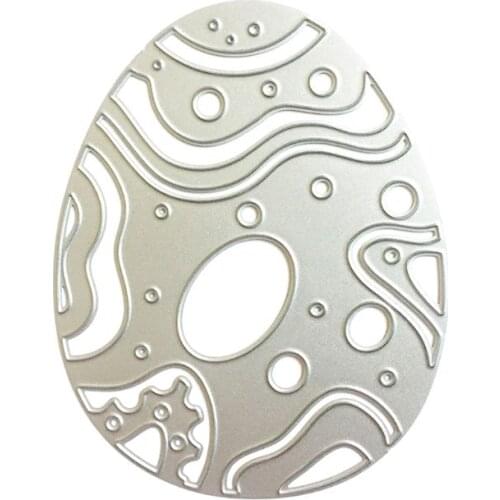 Cutting Dies Stencil Easter Egg Metal Scrapbooking Album Stamp Paper Card Embossing Stencil Stickers Diy Vintage