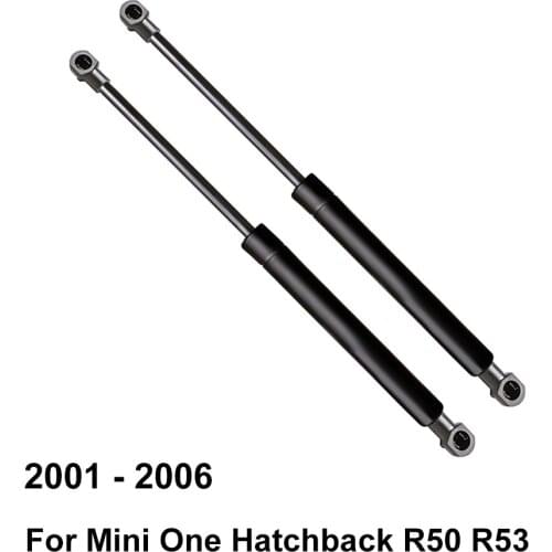Hood Lift Cylinder Support Spring Strut 51237066566 51237064485 for Mini One Hatchback R50 R53 ( 2001 - 2006 ) ( Pack of 2 )