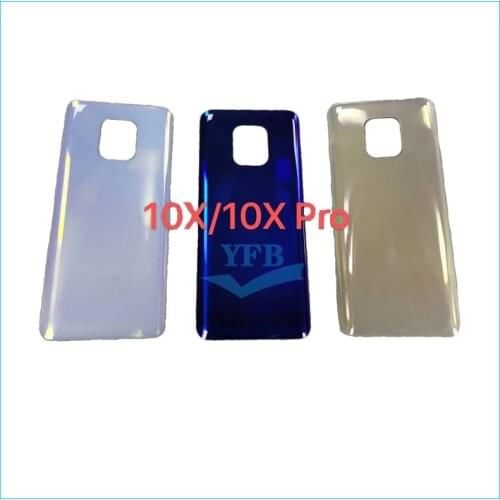 10pcs Back Cover For Xiaomi Redmi 10X 10X Pro Back Housing Glass Rear Battery Cover Replacement Repair Parts