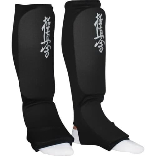 Shin Guards kick boxing protector Sanda taekwondo boxing Leggings Ankle shin protection karate MMA Muay thai shin pads Protector