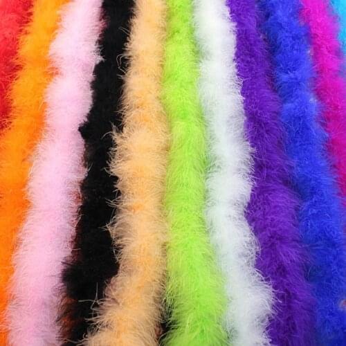2yards Turkey Plume 8-10cm Slim Fluffy Turkey Feather Strip 12 Colors For Makeup Prom Decorative Feather Clothing Accessories