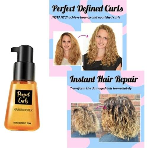60ml Perfect Cute Curls Hair Booster Curl Defining Styling Enhancing Spray For Curly Wavy Hair Repair Damaged Moroccan Oil TSLM1