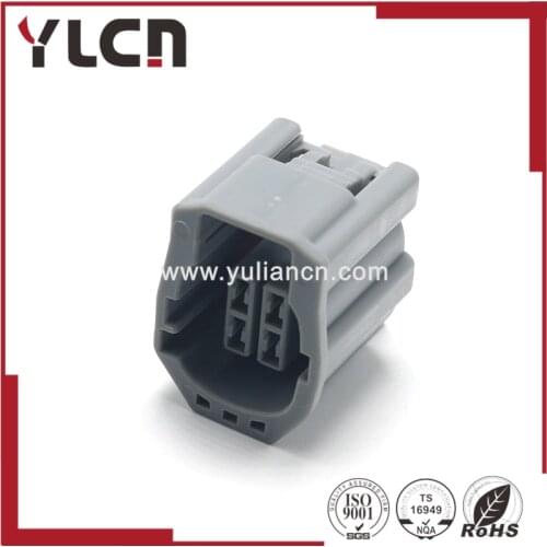 Free shipping 4 Pin Waterproof female Auto Connector with Housing Plug Terminal 7283-8559-30 7283-8558-10