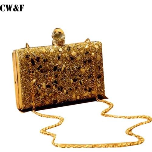 CW&F Women's Bags With Rhinestones