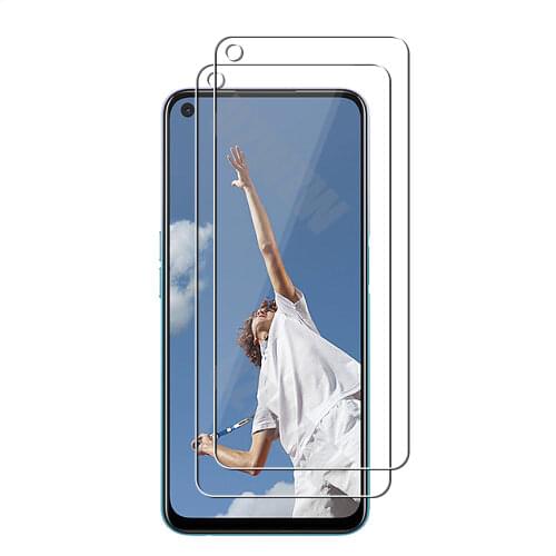 For Oppo A52 Explosion Proof 2.5D 0.26mm Tempered Glass Screen Protectors Protective Guard Film HD Clear