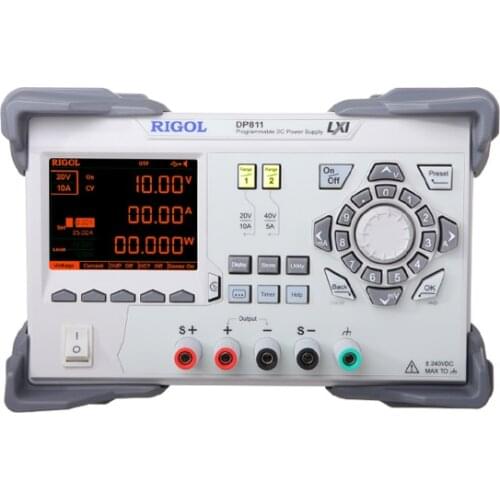 Rigol DP811 Single output dual range 200W DC power supply