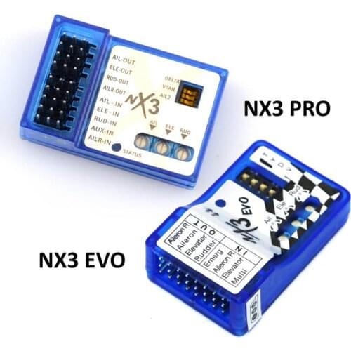 Fixed-wing flight gyro balancer NX3 PRO EVO S Flight Controller Board Stabilization Controller For 3D 2D flight