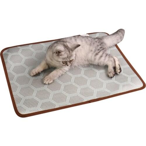 Dog Mats Washable Dog Pee Pads Non Slip Puppy Pad Control Waterproof Pet Mats for Travel,Crate,Floor,Playpen Summer Mat E11424