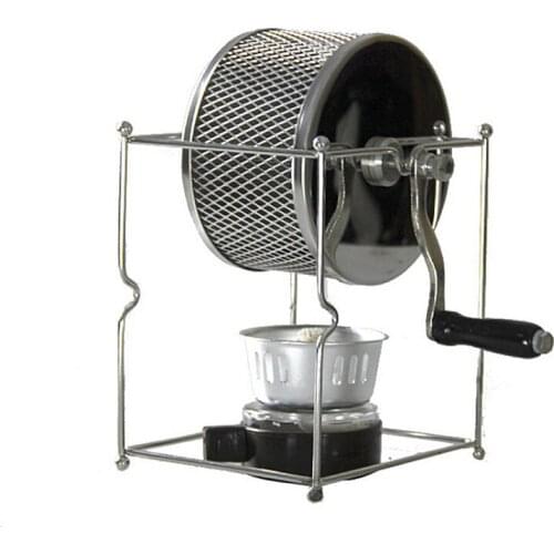 Household Hand Coffee Bean Roaster Peanut melon seeds Hand Baking Machine Stainless Steel DIY Mini Bean Roasting Machine