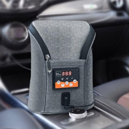 Multifunctional Car USB Dual-bottle Milk Warmer Portable Bottle Warmer Heater Travel Cup Milk Beverage Heater Thermostat