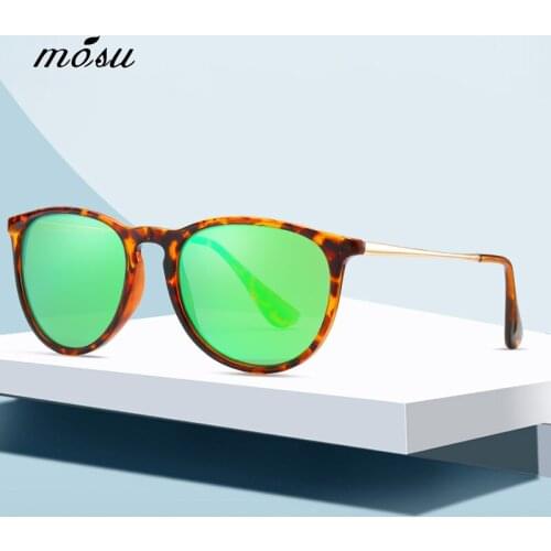 MOSU DESIGN Men Classic Pilot Sunglasses TR90 Frame HD Polarized Sunglasses For Driving Light Legs UV400 Protection
