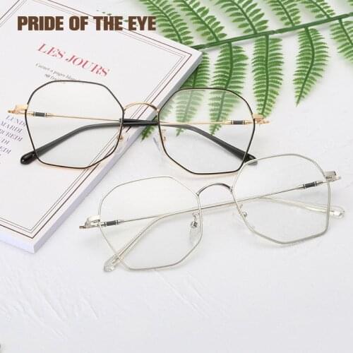 Blue Light Blocking Glasses for Men Women Blue Ray Computer Radiation Polygonous Unique Anti Blue Ray Glasses
